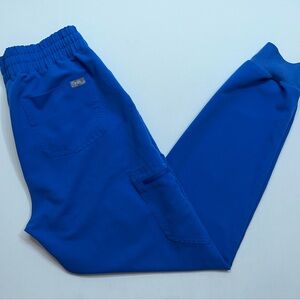 Figs Scrub Pants Womens Size Small Zamora Style W20SW2028 Blue PO 1876